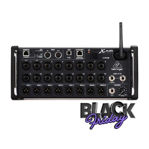 XR 18 Mesa do som Digital - Behringer - BLACK FRIDAY