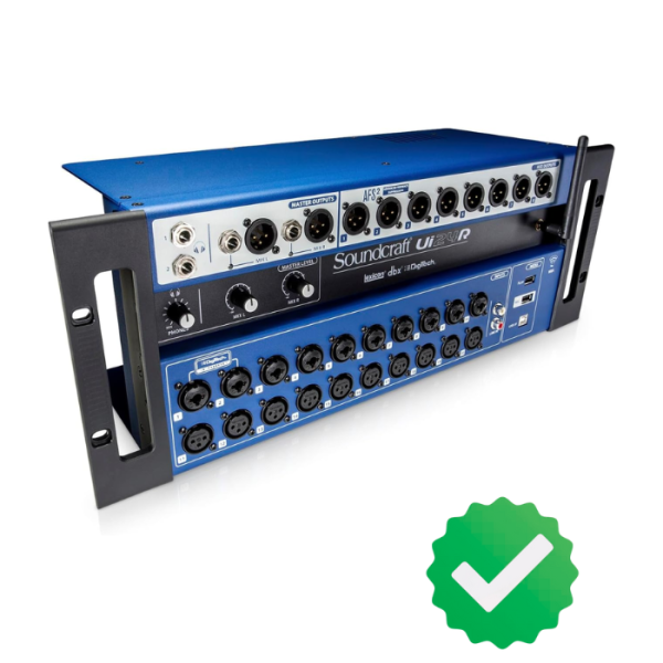 Mesa de som Digital Soundcraft UI24R