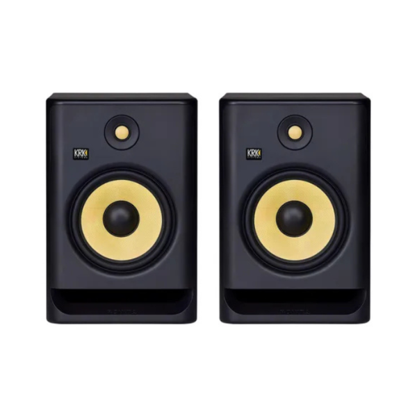 KRK Rokit RP8 G4 Par de Monitor de Estudio Amplificado Bi-Volt Preto