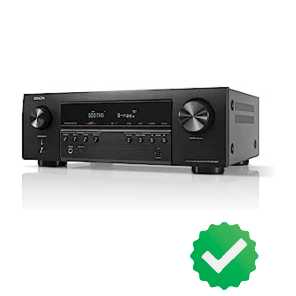 Denon Avr-S570BT Receiver 5.2 canais 70W 8K HDR10